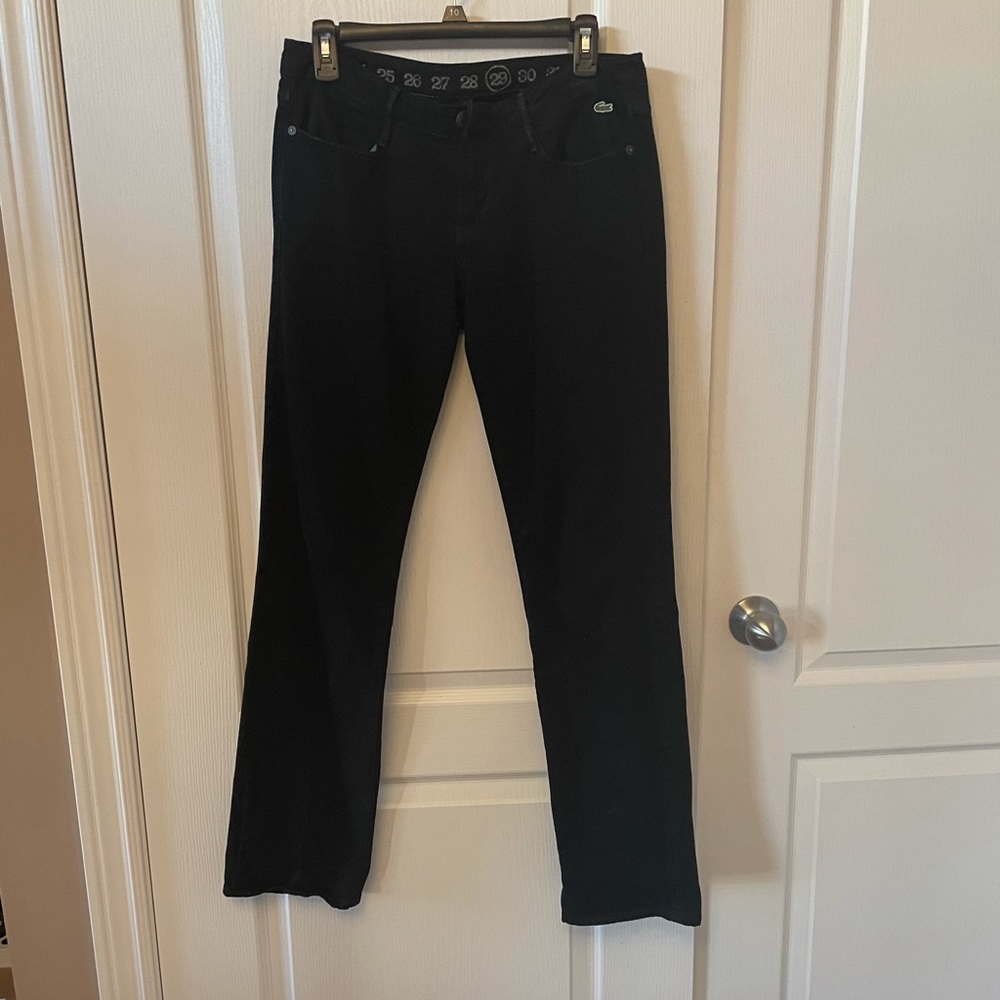 Lacoste black jeans